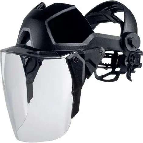 Uvex 9715 9790211 Casque De Protection Avec Visière Intégrée Noir EN 397 4 Uvex 9715 9790211 Casque De Protection Avec Visière Intégrée Noir EN 397 – Image 2