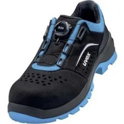 Uvex 9558 9558242 Chaussures Basses De Sécurité S1P Pointure (EU): 42 Noir/bleu 1 Paire(s)