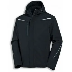 Uvex Soldes Magasin 37 Veste Softshell Uvex SyneXXo - Coupe Vent / Imperméable / Robuste M - Noir