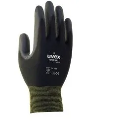 Gants De Manutention Uvex Unipur 6639 Taille 11, XL, Manutention Générale, 2 Gants, Noir ( Prix Pour 1 Paire )