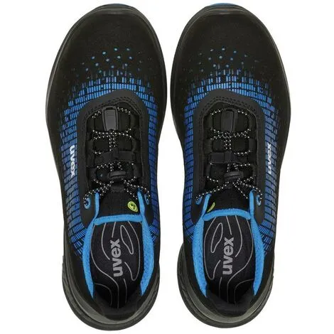 Uvex 6829947 Chaussures Basses De Sécurité S1 Pointure (EU): 47 Bleu, Noir 1 Paire(s) 4 Uvex 6829947 Chaussures Basses De Sécurité S1 Pointure (EU): 47 Bleu, Noir 1 Paire(s) – Image 2