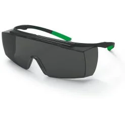 Lunettes De Protection Pour Le Soudage Uvex Super F OTG 9169545 - Vert / Noir - - Vert / Noir