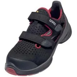 Uvex Uvex 1 G2 6836247 Sandales De Sécurité ESD S1P Pointure (EU): 47 Rouge-noir 1 Paire(s)