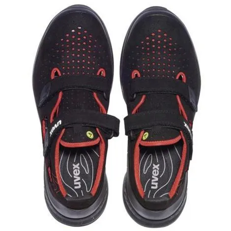 Uvex Uvex 1 G2 6836247 Sandales De Sécurité ESD S1P Pointure (EU): 47 Rouge-noir 1 Paire(s) 5 Uvex Uvex 1 G2 6836247 Sandales De Sécurité ESD S1P Pointure (EU): 47 Rouge-noir 1 Paire(s) – Image 3