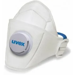 Masque Respiratoire Pliable Avec Soupape Uvex SILV-AIR 5110 FFP1 (Boîte De 15) Blanc Unique - Blanc
