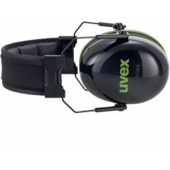 Coquille Antibruit Pliable Atténuation 30 DB K10 UVEX EN 352-1 Noir / Vert Unique - Noir / Vert -Uvex Soldes Magasin 68969735 3