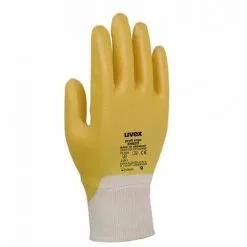 Gants De Protection Mécanique Uvex PROFIL ERGO ENB20 EN 388 (Lot De 10 Paires) Jaune 6 - Jaune