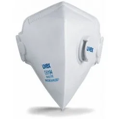Masque Respiratoire Pliable Avec Soupape Uvex SILV-AIR 3110 FFP1 (Boîte De 15) Blanc Unique - Blanc