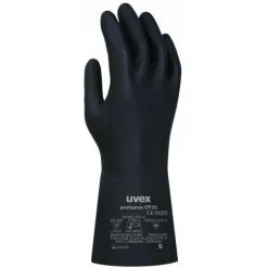 Gants De Protection Chimique Uvex PROFAPREN EN 388 (Lot De 10 Paires) Bleu Foncé 7 - Bleu Foncé