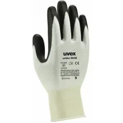 Gants De Protection Anti-coupure Uvex UNIDUR 6648 EN 388 (Lot De 10 Paires) Noir / Blanc 9 - Noir / Blanc