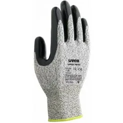 Gants De Protection Anti-coupure Uvex UNIDUR 6643 EN 388 (Lot De 10 Paires) Gris / Noir 7 - Gris / Noir