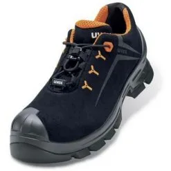Uvex 2 Vibram 6528245 Chaussures De Sécurité S3 Pointure (EU): 45 Noir, Orange 1 Paire(s)