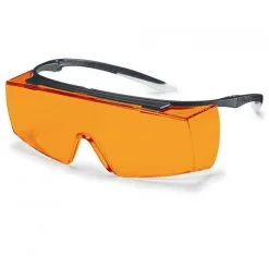 Surlunettes De Protection Orange Super F OTG UVEX 9169615 - Orange - Taille Unique - Orange