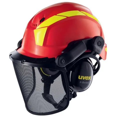 Kit Casque Forestier Pheos Forest UVEX 9774 - Rouge - Taille Unique 3 Kit Casque Forestier Pheos Forest UVEX 9774 - Rouge - Taille Unique -Uvex Soldes Magasin 74785770 1